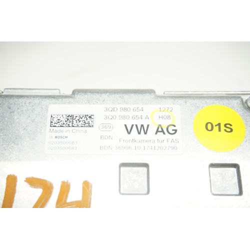 2018 2019 VOLKSWAGEN ATLAS Front Windshield Camera 3QD980654