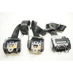 2013-2016 AUDI A4 S4 Rear Seat Belt Retractor Set BLACK