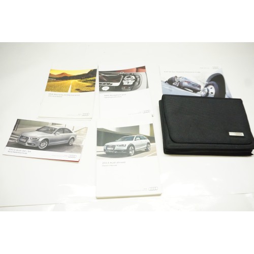 2013 Audi ALLROAD Owners Manual