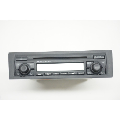 2006 - 2008 AUDI A3 Dash Concert Radio Receiver Audio Tuner 8P0035186F