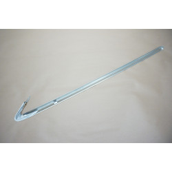 2013-2015 Audi RS5 Matte Silver Quarter Window Trim LEFT