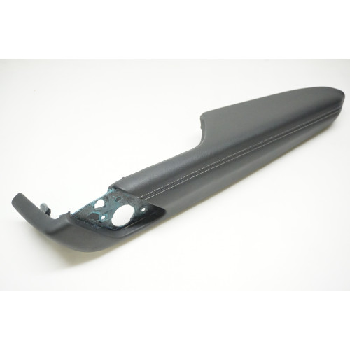 2021-2024 Audi Q5 Front Passenger Door Arm Rest Black White Stitch