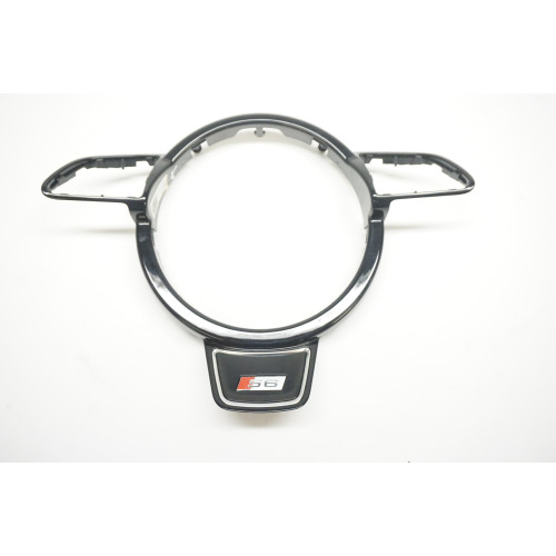 2012-2018 Audi S6 3 Spoke Steering Wheel Trim Ring 4H0-419-689-B