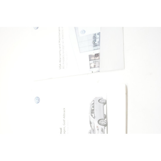 2017 Volkswagen Golf Alltrack Owners Manual