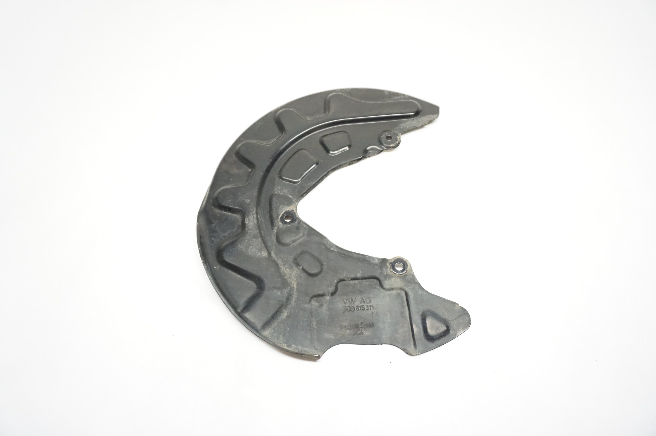 15-21 VOLKSWAGEN GOLF REAR LEFT BRAKE DUST SHIELD - 5Q0615311G