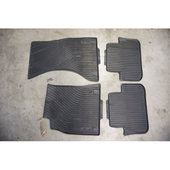 2009-2016 AUDI A4 All Weather Rubber Floor Mat Set 8K1061221