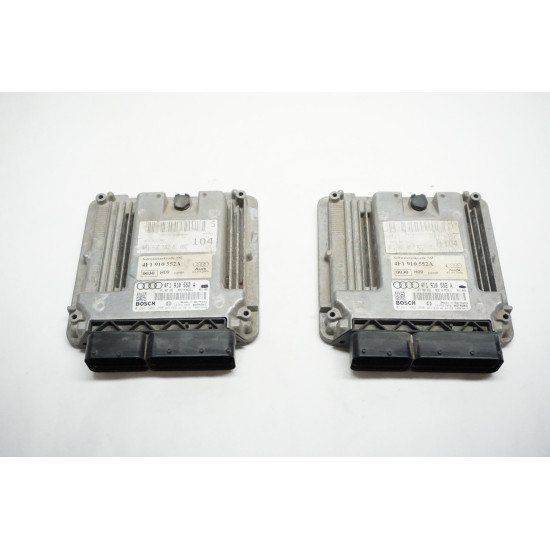 2007 Audi S6 Engine Control Unit ECU Set 4F1910552A