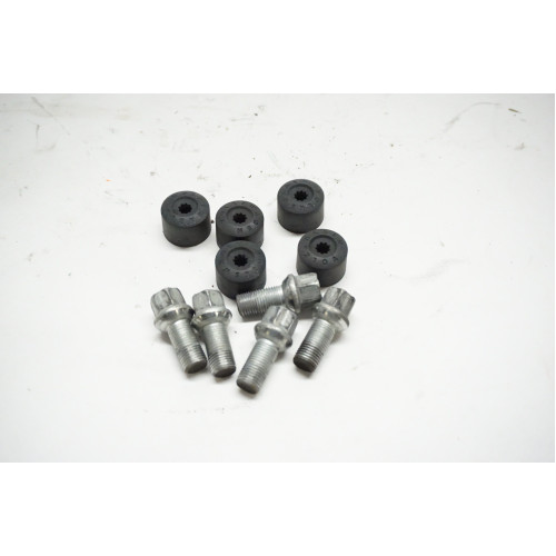 2018-2025 Volkswagen Tiguan Lug Bolts / Caps - 5 Pack WHT001812