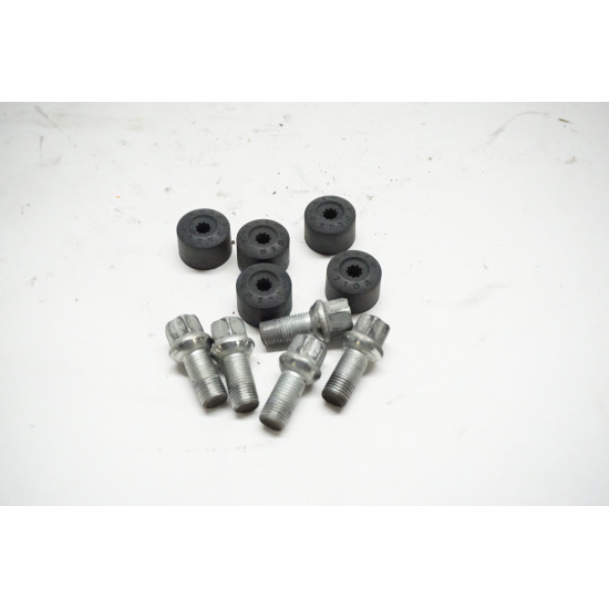 2018-2025 Volkswagen Tiguan Lug Bolts / Caps - 5 Pack WHT001812