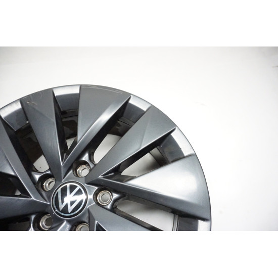2022-2024 Volkswagen Taos Factory Alloy Wheel 2GJ601025
