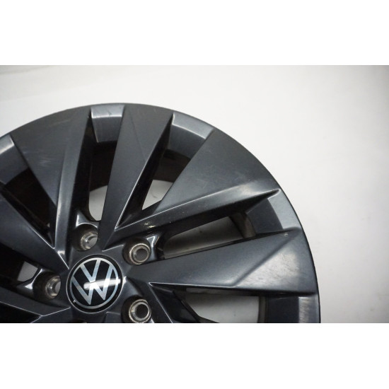 OEM Volkswagen Taos - Factory Alloy Wheel Black 2GJ601025
