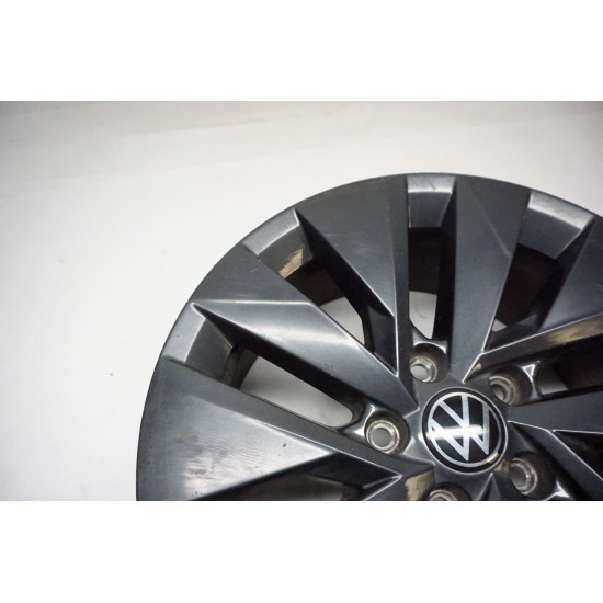 OEM Volkswagen Taos - Factory Alloy Wheel Black 2GJ601025